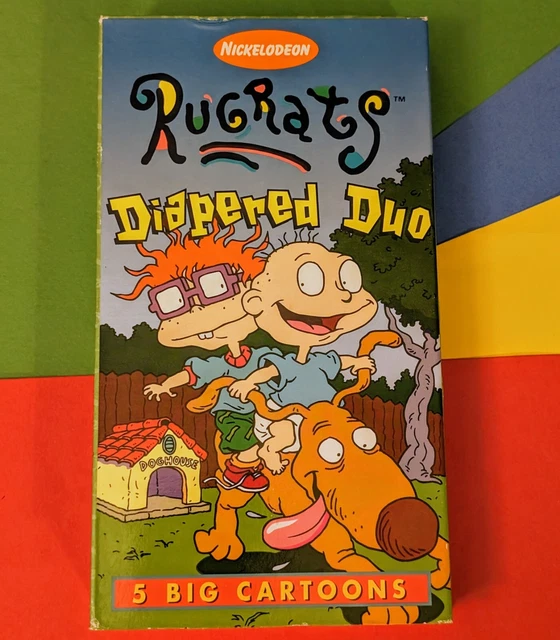 Rugrats Diapered Duo Vhs 1998 90s 5 Big Cartoons Nick vrogue.co