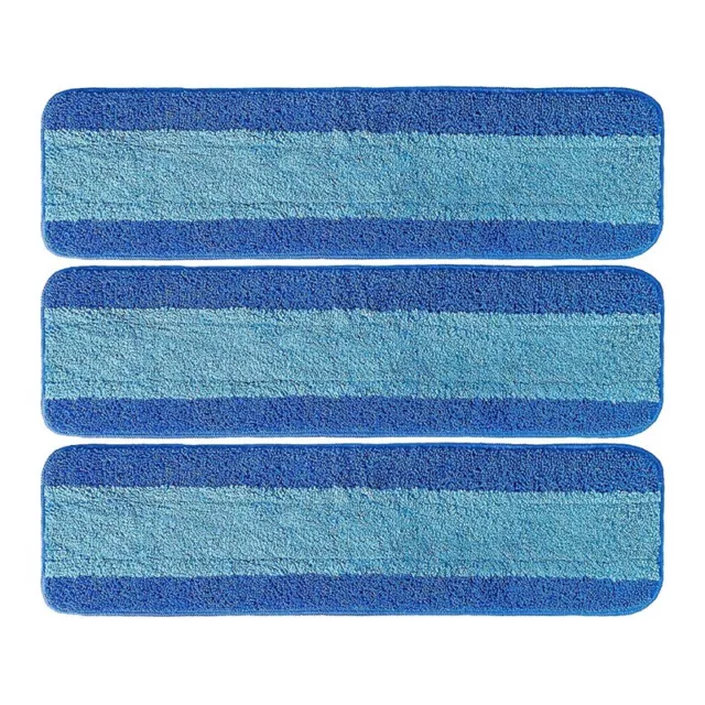 1X(3 Pack Microfiber Mop Pads for  Microfiber Cleaning Pad Compatible with 1334