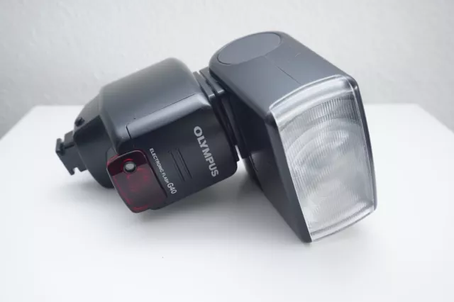 Olympus Electronic Flash G40 Blitzgerät für die IS-Reihe 1000, 2000, 3000