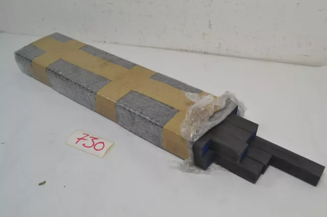 10 x elettrodi di grafite per sistema di supporto Erowa 25x25x500 mm ERO-07 elettrodo quadrato