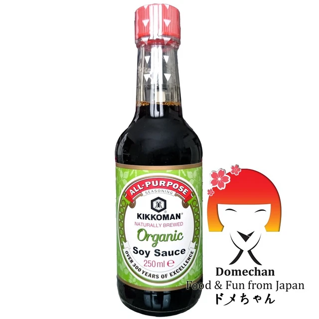 Salsa di soia biologica kikkoman - 250 ml Domechan