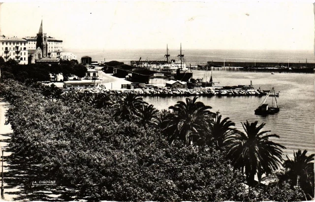 CPA Bastia Corse - L'Ancien Et Le Nouveau Port - Carte Postale Années 1900
