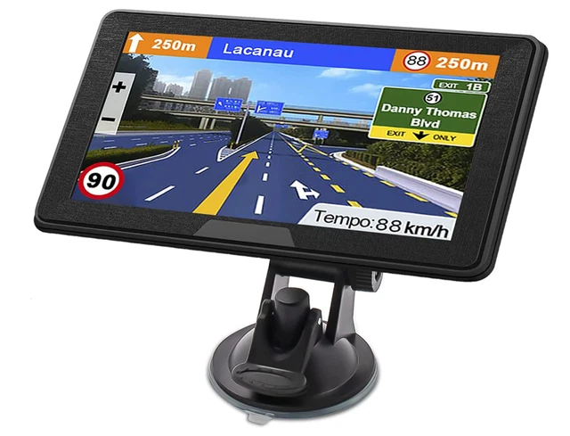 Praktischer UKW GPS Navigator Für Auto & LKW - 12,7 Cm Europa Navigation Mit Sprachführung