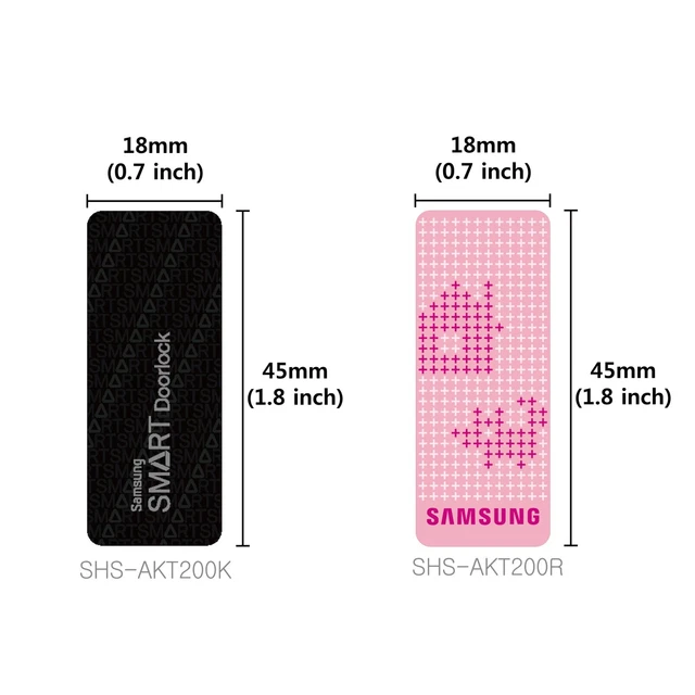 RING TYPE RFID Lock key tag touch for Samsung Door locks SHSP717,SHS