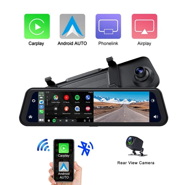 11,88 2K Lettore multimediale automatico a doppio obiettivo FM Carplay Auto DVR S9H8