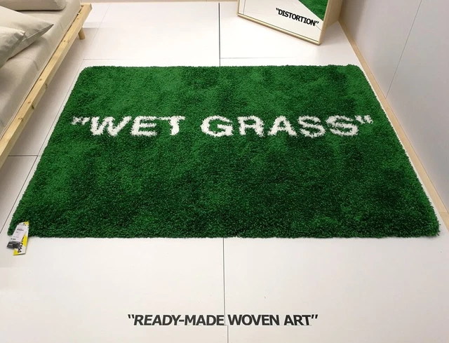 VIRGIL ABLOH X IKEA MARKERAD “Wet Grass” Rug - 195 x 132 CM