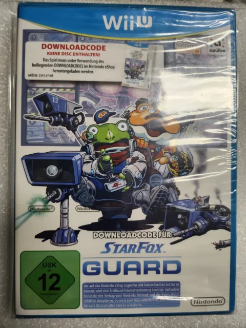 Nintendo Wii U Spiel: Star Fox Guard Nur Downloadcode - Keine Disc enthalten	NEU