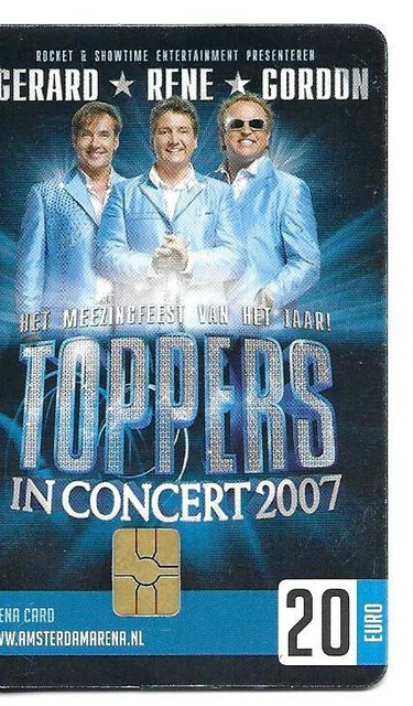 Topper Gerard RARE / CARTE Telephonique - Toppers : Gerard * Rene * Gordon ...