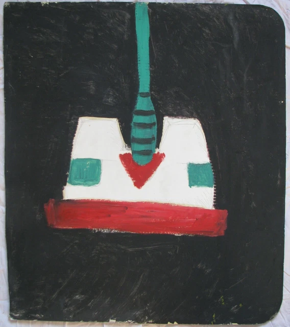 Davide BAROGGI (Locarno 1974) Nuovo Selvaggio CHE BOTTA cartone 69x59 anno 2000