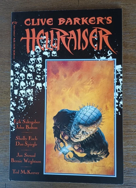 Clive Barker's Hellraiser #1 1989 Marvel Epic Comic Cover Appearance Pinhead B