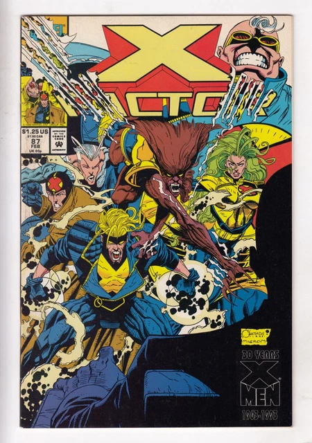 X-FACTOR #87 (1993-02) Vol 1 MARVEL Peter David Joe Quesada Doc Samson MID GRADE