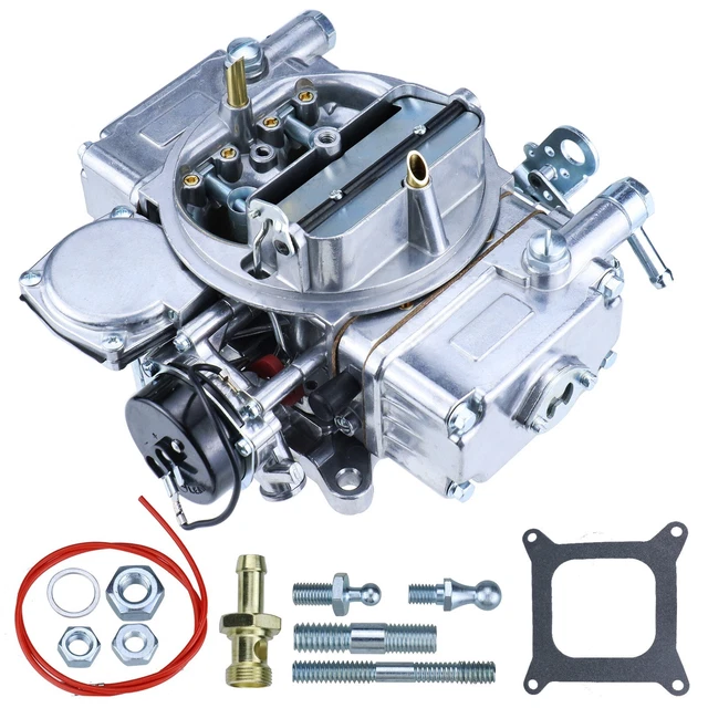 Holley 0-80457s 4 Barrel Carburetor 600 cfm Polished,Electric Choke, 4160