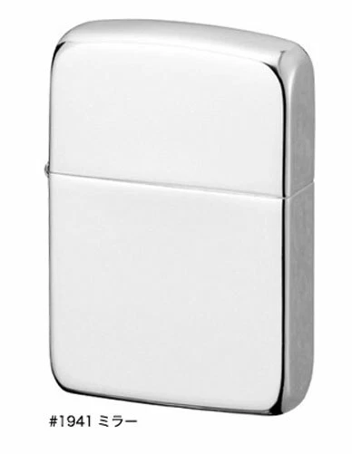 Zippo 1941 Replica 100μ Silver Plating Mirror Processing Japan Limited Cool Rare