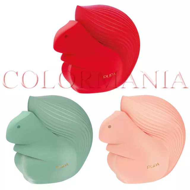 Pupa Squirrel 3 Vari Colori Cofanetto Make Up Regalo Trucco Viso Occhi E Labbra