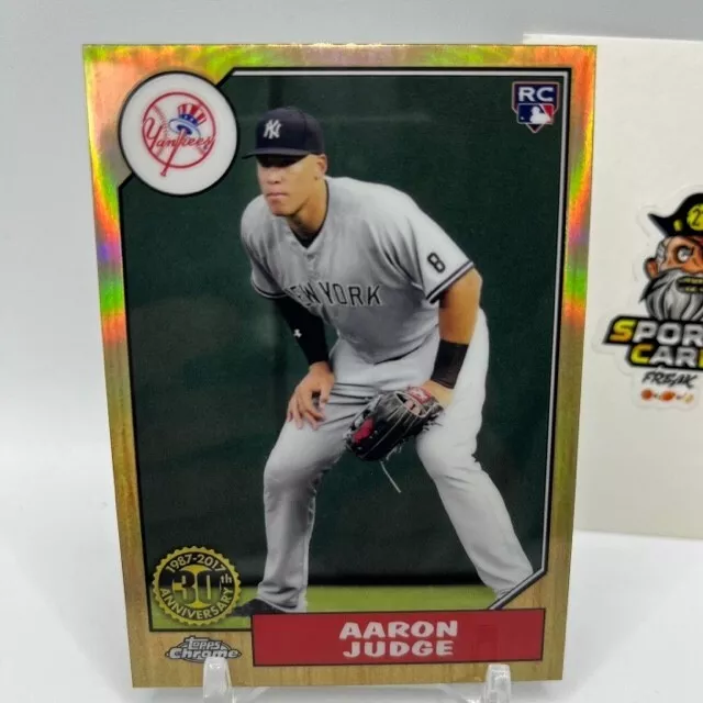 2017 Topps Aaron Judge ROOKIE 30th Anniversary 1987 New York Yankees #8