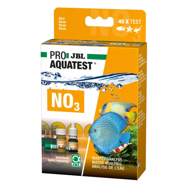 Proaquatest N03 Nitrate Test Rapide Étang de Jardin Eau Douce Mer Aquariums