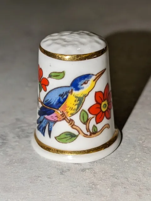 Aynsley England Porcelain Thimble Collection - Pembroke Bird