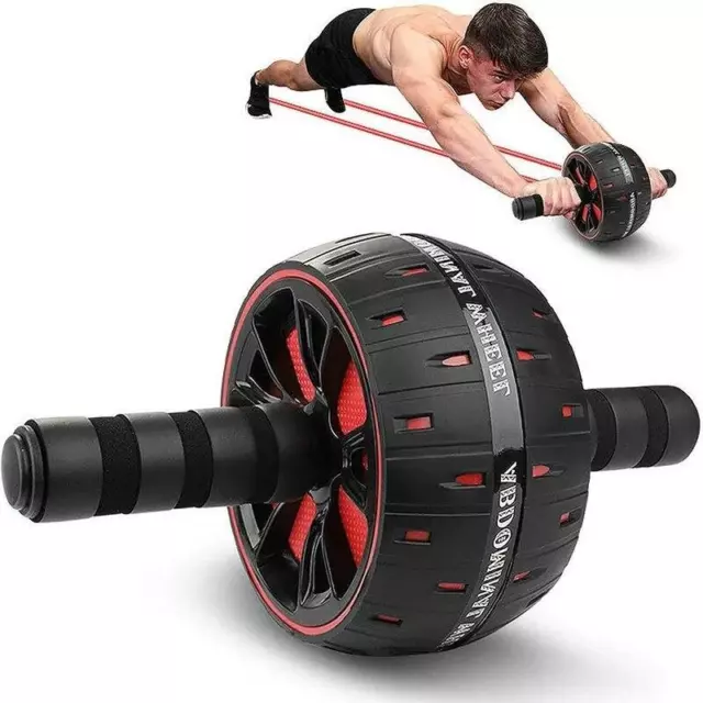 Big Ab Roller for Abs Workout Roller Wheel Exercise Equipment for Core Workout