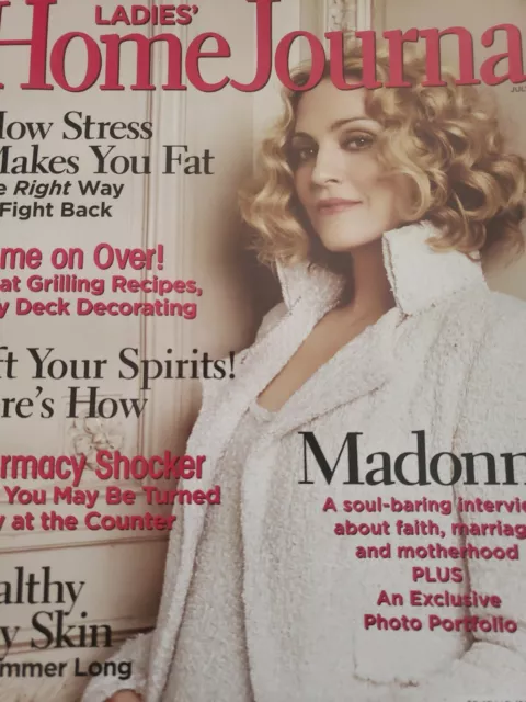 2005 July Ladies' Home Journal Magazine - Madonna Cover - Sp 3771