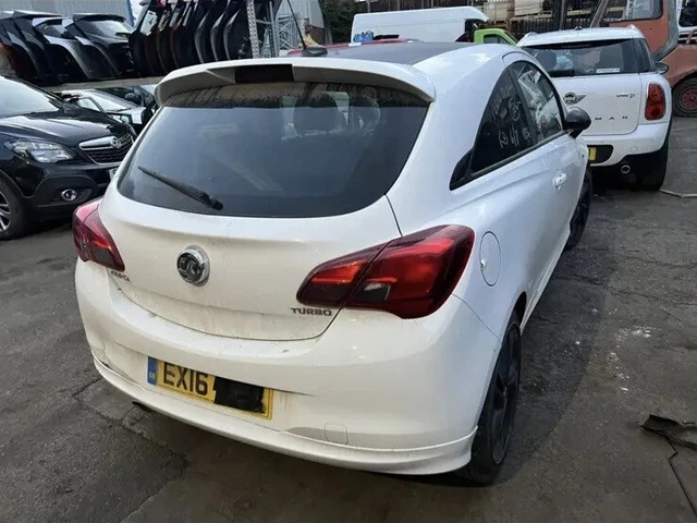 BREAKING VAUXHALL CORSA e 2015 19 white 3dr ltd edition vx line