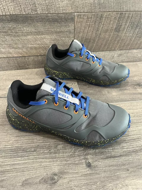 Merrell Altalight Low Trail Running Hiking Shoes Blue Gray Yellow Sneakers 5.5