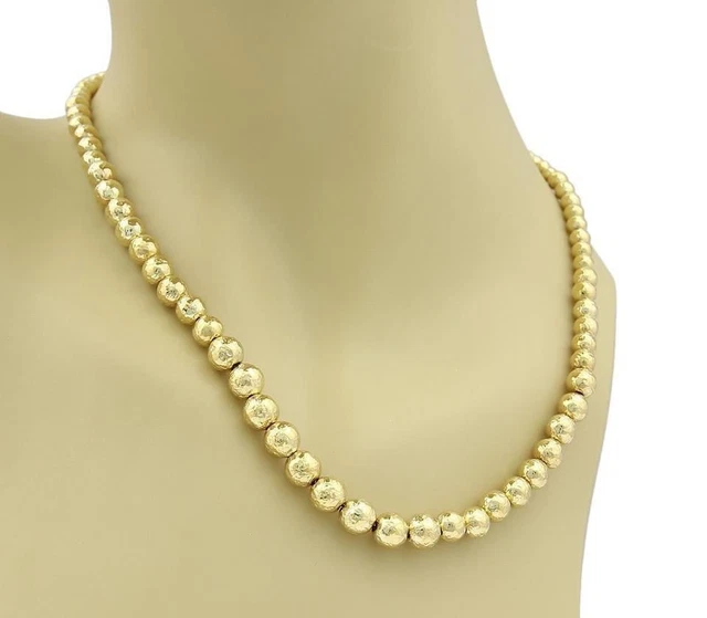 Ippolita Glamazon 18k Yellow Gold Graduated Bead Necklace