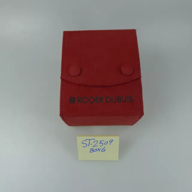 Roger Dubuis Red Fabric Watch Travelling Case