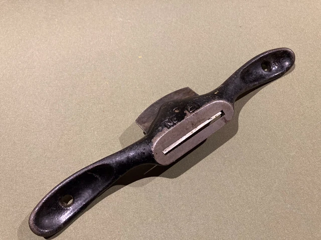 Vintage Stanley  No 51 Spoke Shave Flat Bottom Flat Sole 2