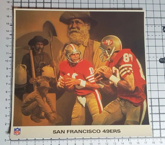 1985 Rowntree's Drifter Nfl Football Card Uk San Francisco 49Ers Joe Montana