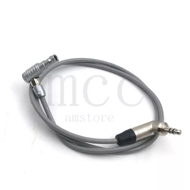 Right Angle 3.5mm TRS to 00B 5 Pin Audio Input Cable for ARRI Alexa Mini Camera
