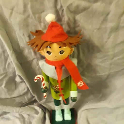 Hallmark north pole special edition sweet treat wooden Christmas nut cracker