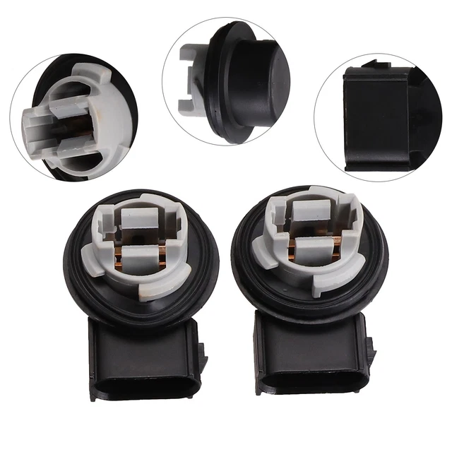 Plastic Made Socket Turn Signal Lamp For Ford Taurus And Windstar (2 Pack)