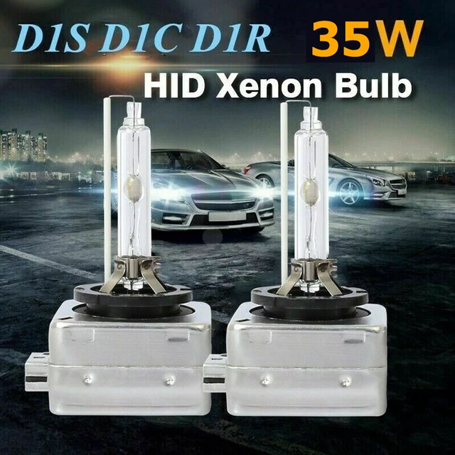 2 D1S Ampoule 35W 12V 6000K 8000K HID Xenon Aluminium Phare Voiture pour Audi VW