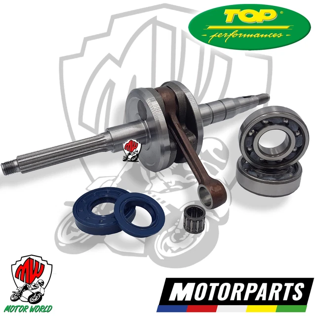 Albero Motore Minarelli Verticale Booster - Kit Con Cuscinetti E Paraoli, 39.2mm Corsa - Foto 8