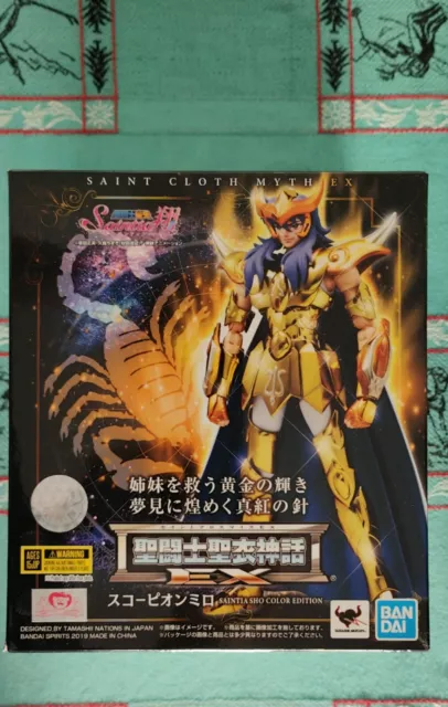 Bandai Saint Cloth Myth EX: Scorpio Milo Saintia Sho Color Edition Figurine