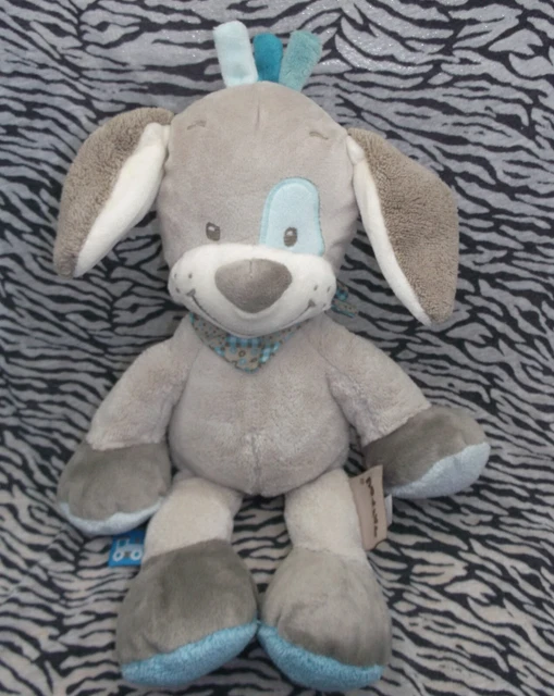 L/ Doudou Peluche Nattou Chien Cyril..35Cm Neuf
