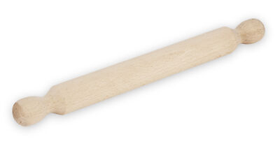 Nudelholz Teigrolle Rolle Roller Ausroller für Pizza Teig aus Holz in 2 Größen 