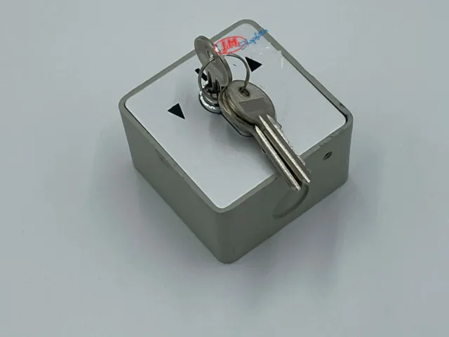 1 X Key Switches with 3 keys each for Roller Shutters and Garage Doors