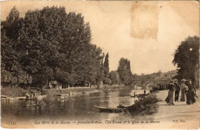 CPA Joinville Ile Fanac et le Quai de la Marne (1347908)