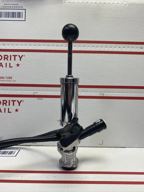 Draft Beer Party Hand Pump Keg Tap Micro Matic Kegerator D System 4"