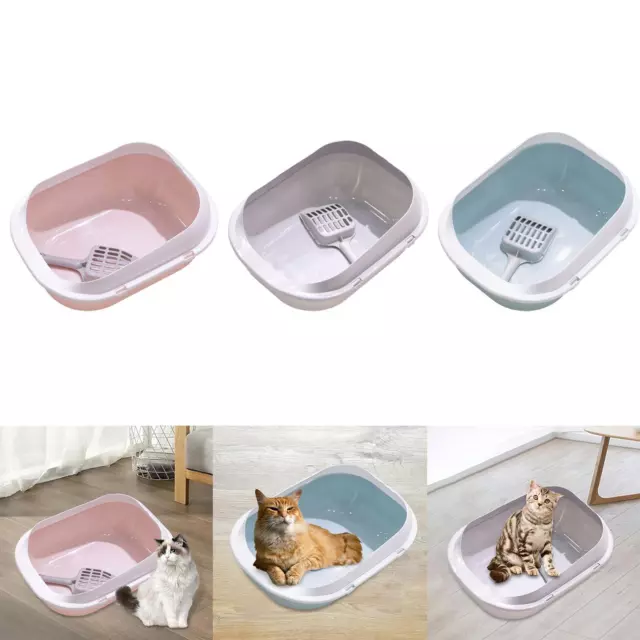 Kitten Potty Toilet Kitty Litter  Top Pet Litter Tray Cat Litter Basin High
