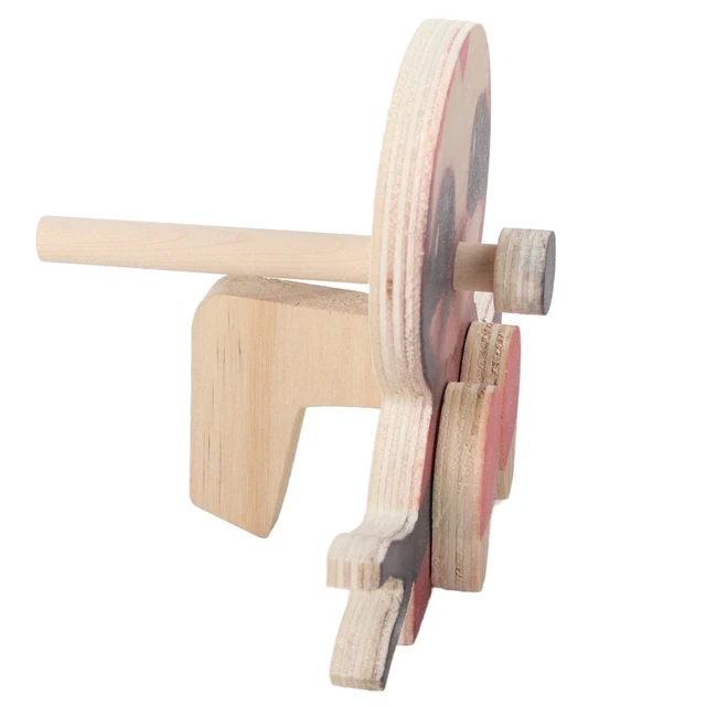 TMISHION Faultier Brillenhalter - Holz Ständer Für Schreibtisch & Nachttisch