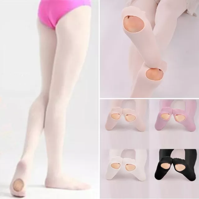 Top collant caldi danza calze bambini ginnastica collant