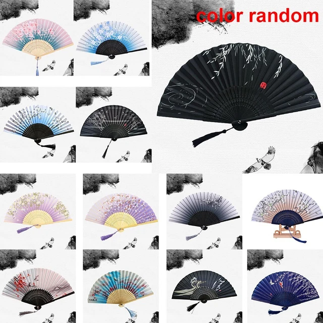 Oggetti pieghevoli durevoli 1 pz eleganti nappa classica danza 21 cm cinese