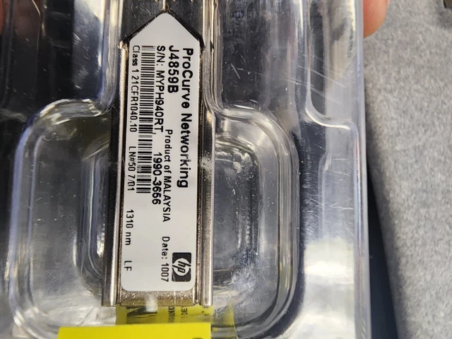HP / ProCurve |  J4859B | Gigabit-LX-LC SFP Transceiver Module