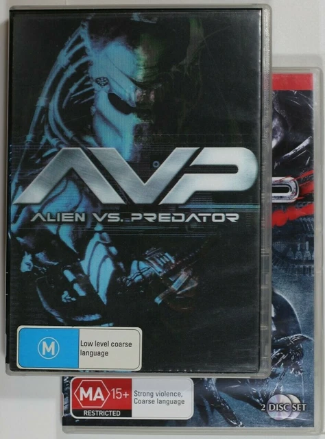 AVP ALIEN VS. Predator & AVP Alien Vs. Predator 2 Reg 4 Preowned ...