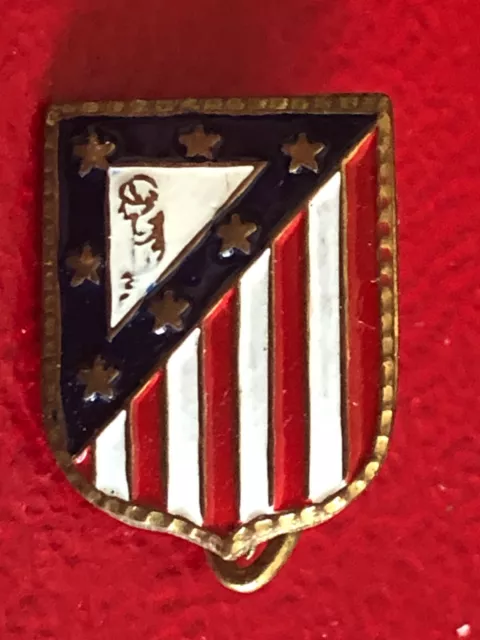 Football : Ancien insigne de football de l'Atlético de Madrid - années 40