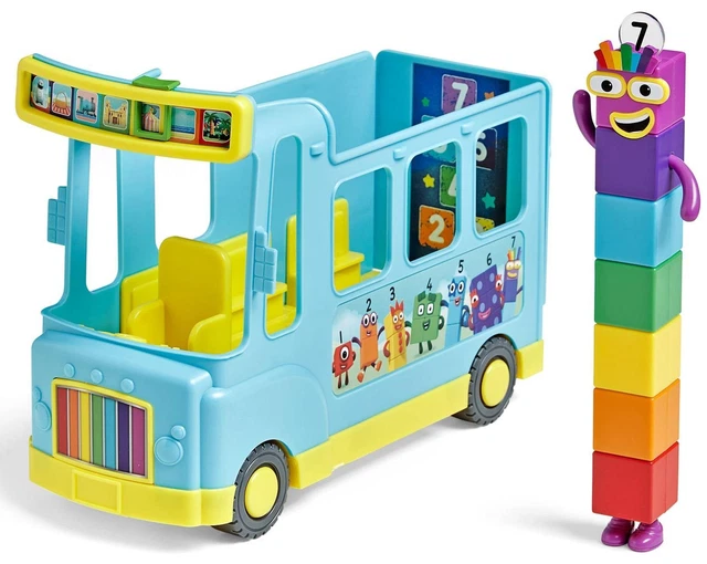 NUMBERBLOCKS RAINBOW COUNTING Bus Children's Fun Electronic Educational ...