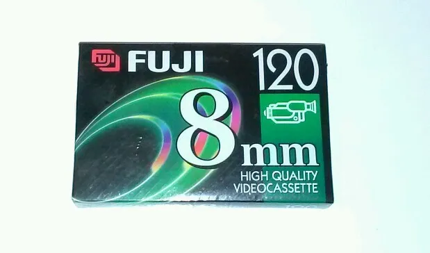 Fuji 120 8mm Video Cassette Film Tape P6-120 - New - Free Shipping