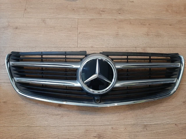 Frontgrill Für Mercedes W124 - Schwarz Matt (1986-1993)